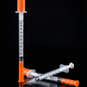 [100 Pack] 0.3ml Insulin Syringe